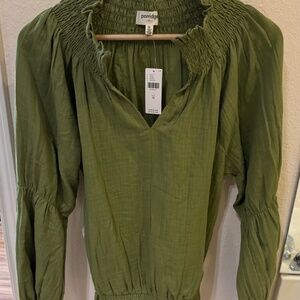 Anthro long sleeve top